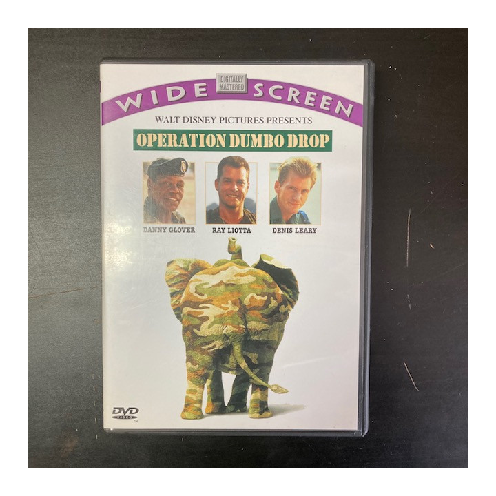 Operaatio Dumbo DVD (VG/M-) -komedia-