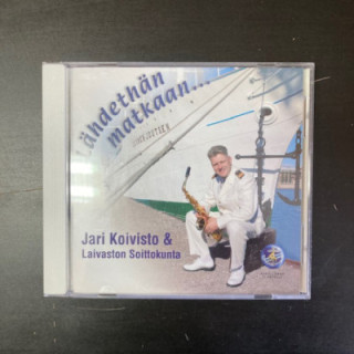 Jari Koivisto & Laivaston Soittokunta - Lähdethän matkaan CD (M-/M-) -iskelmä-