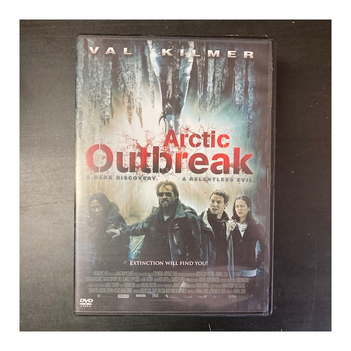 Arctic Outbreak DVD (M-/M-) -kauhu/sci-fi-