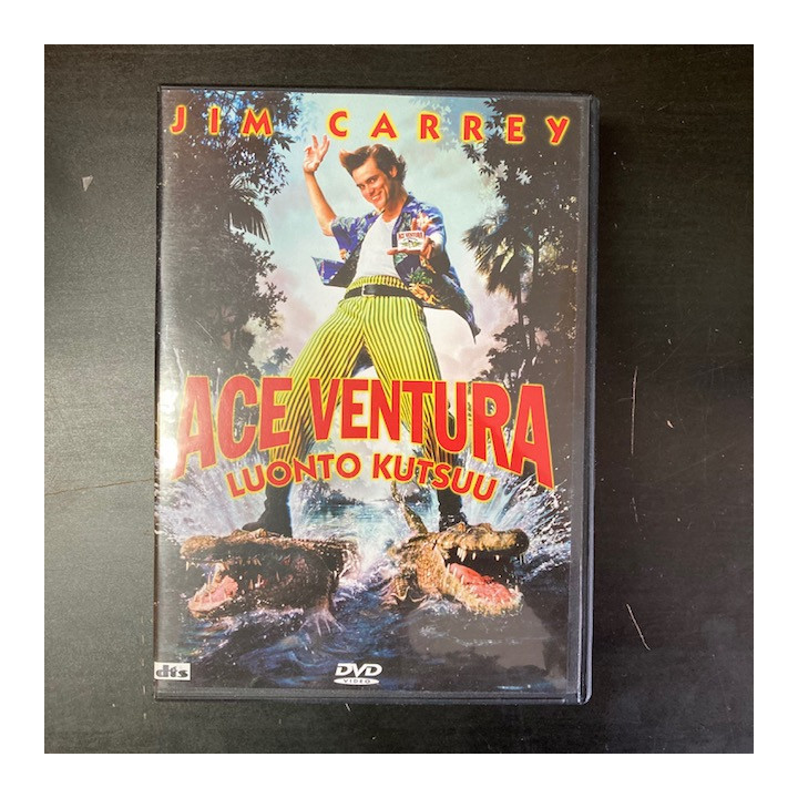 Ace Ventura - Luonto kutsuu DVD (VG+/M-) -komedia-