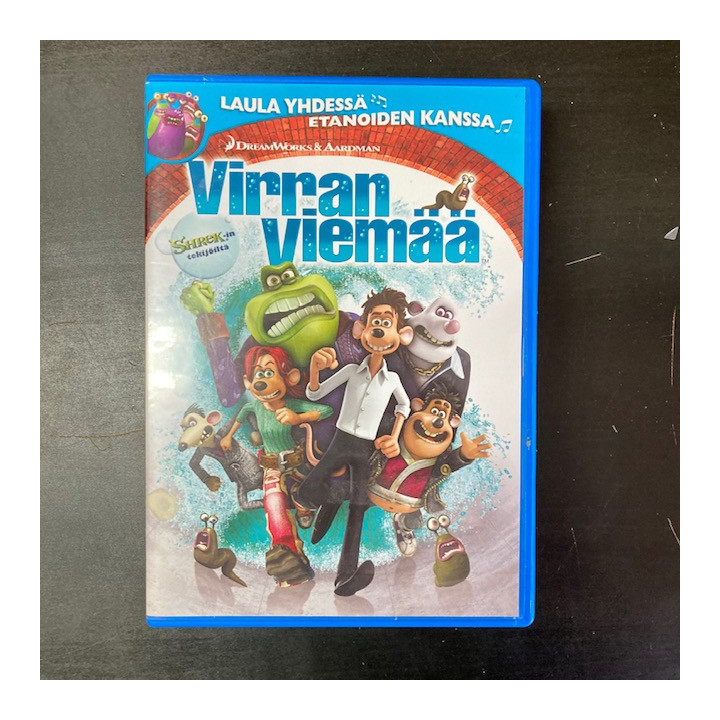 Virran viemää DVD (VG/M-) -animaatio-