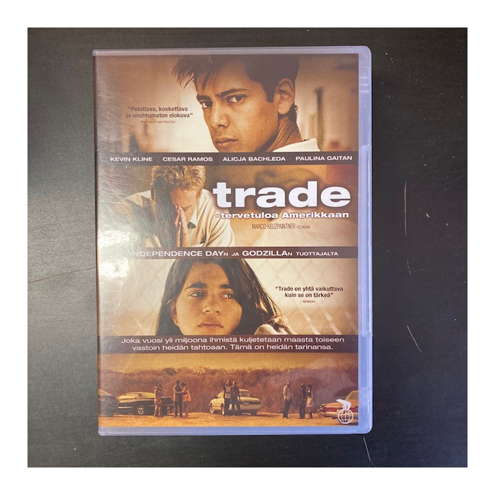 Trade - Tervetuloa Amerikkaan DVD (M-/M-) -draama-
