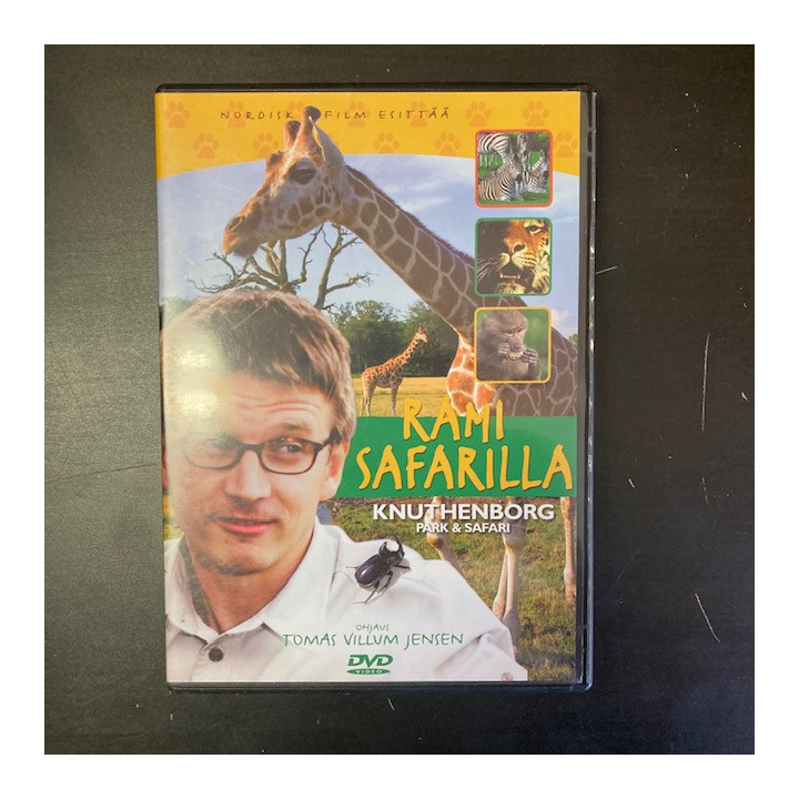 Rami safarilla DVD (VG/M-) -lastenelokuva-