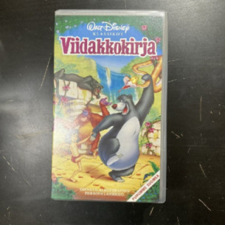 Viidakkokirja VHS (VG+/M-) -animaatio-
