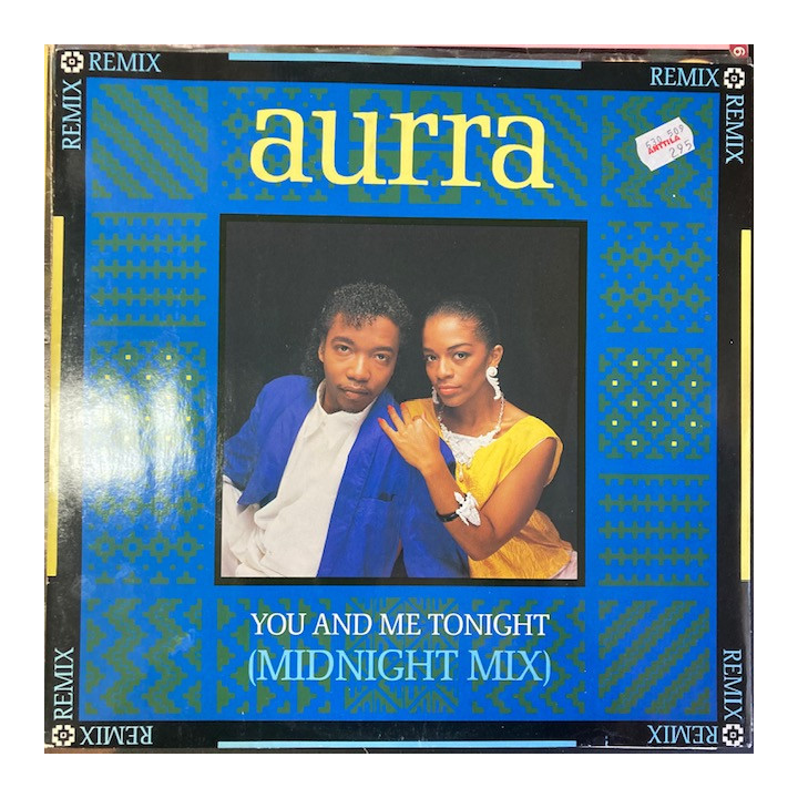 Aurra - You And Me Tonight (Midnight Mix) 12'' SINGLE (VG+-M-/VG+) -disco-