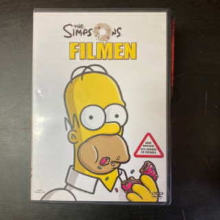 Simpsons Movie DVD (VG+/M-) -komedia/animaatio-