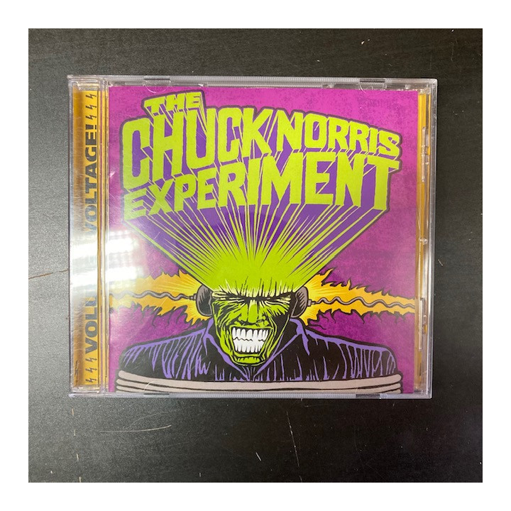 Chuck Norris Experiment - Volume! Voltage! CD (M-/M-) -punk rock-