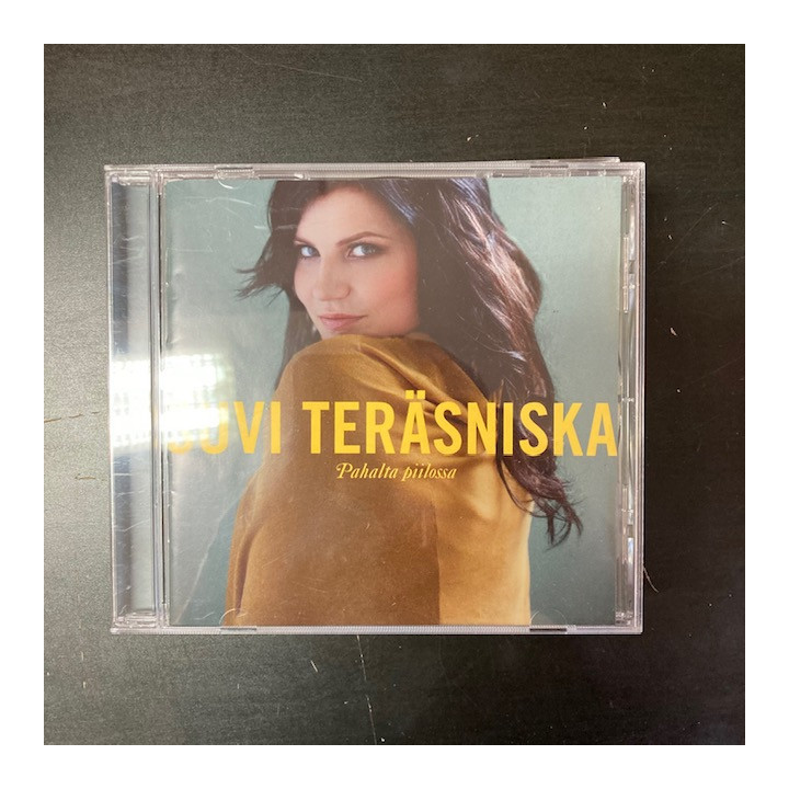 Suvi Teräsniska - Pahalta piilossa CD (M-/VG+) -iskelmä-