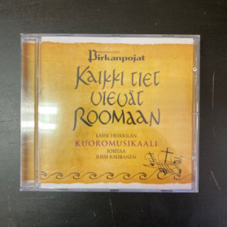 Poikakuoro Pirkanpojat - Kaikki tiet vievät Roomaan CD (M-/M-) -gospel-