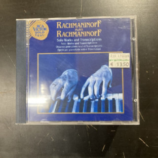 Rachmaninoff - Plays Rachmaninoff (Solo Works And Transcriptions) CD (VG+/M-) -klassinen-