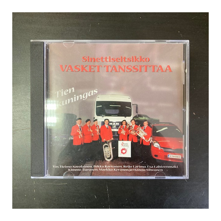 Sinetti-seitsikko - Vasket tanssittaa CD (VG+/M-) -iskelmä-