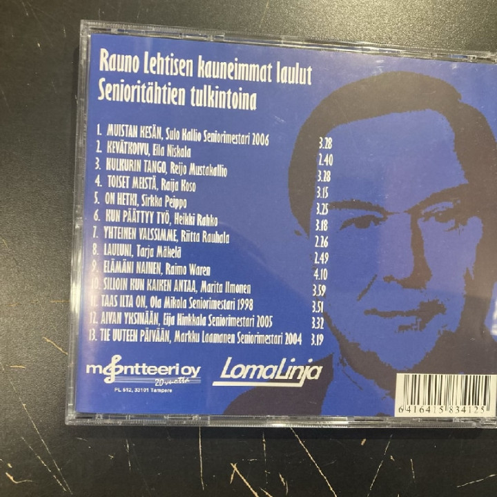 V/A - Rauno Lehtisen kauneimmat laulut (senioritähtien tulkintoina) CD (M-/M-)
