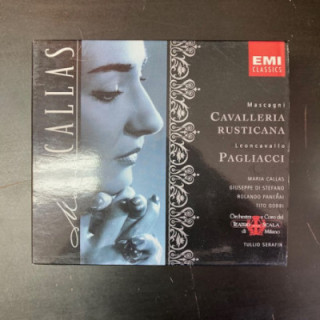 Maria Callas - Mascagni: Cavalleria Rusticana / Leoncavallo: Pagliacci 2CD (M-/VG+) -klassinen-