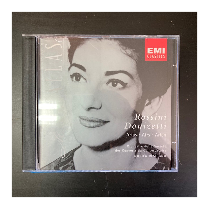 Maria Callas - Rossini & Donizetti Arias CD (M-/M-) -klassinen-