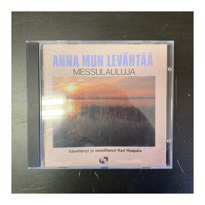 Kari Haapala - Anna mun levähtää (messulauluja) CD (VG/VG+) -gospel-