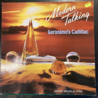 Modern Talking - Geronimo's Cadillac 12'' SINGLE (VG+/VG+) -synthpop-