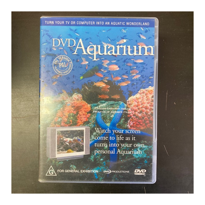 DVD Aquarium DVD (VG/M-) -akvaario-