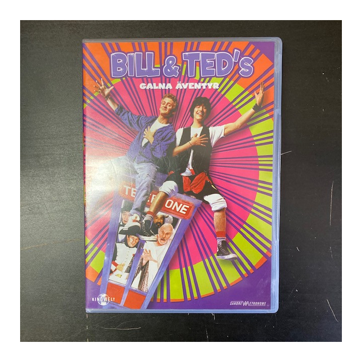 Billin ja Tedin uskomaton seikkailu DVD (M-/M-) -seikkailu/komedia-