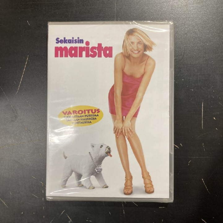 Sekaisin Marista DVD (avaamaton) -komedia-