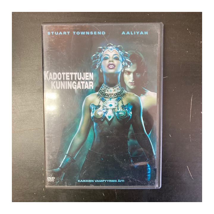 Kadotettujen kuningatar DVD (M-/M-) -kauhu-