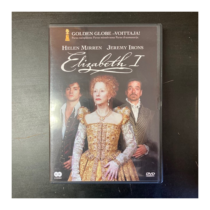 Elizabeth I 2DVD (VG+/M-) -draama-