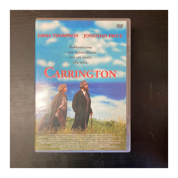 Carrington DVD (M-/M-) -draama-
