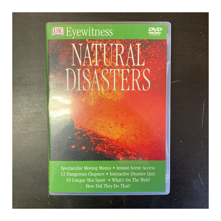 Natural Disasters DVD (VG+/M-) -dokumentti- (ei suomenkielistä tekstitystä)