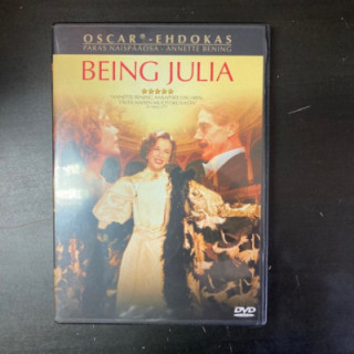 Being Julia DVD (VG+/M-) -komedia/draama-