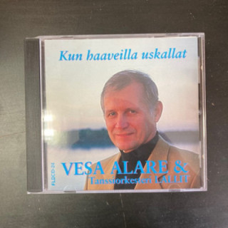 Vesa Alare & Lallit - Kun haaveilla uskallat CD (M-/M-) -iskelmä-
