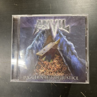 Anvil - Juggernaut Of Justice CD (VG+/M-) -heavy metal-
