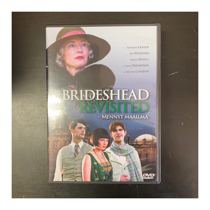 Brideshead Revisited - Mennyt maailma DVD (VG+/M-) -draama-
