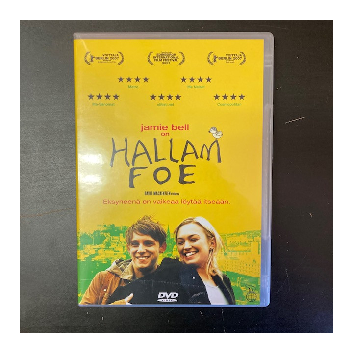 Hallam Foe DVD (VG+/M-) -draama-