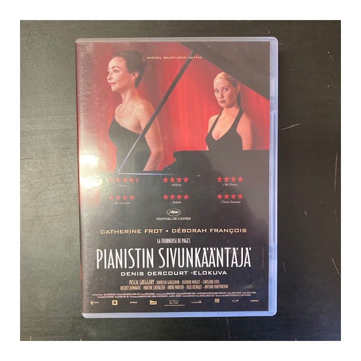 Pianistin sivunkääntäjä DVD (VG+/M-) -draama-