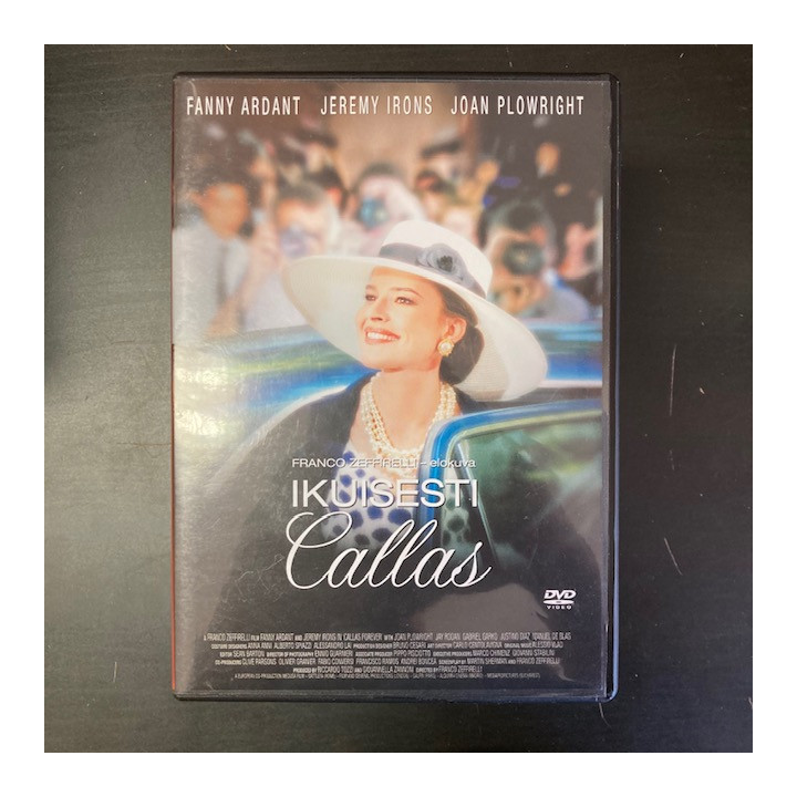 Ikuisesti Callas DVD (M-/M-) -draama-