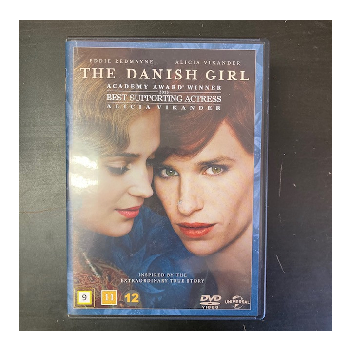 Danish Girl DVD (M-/M-) -draama-