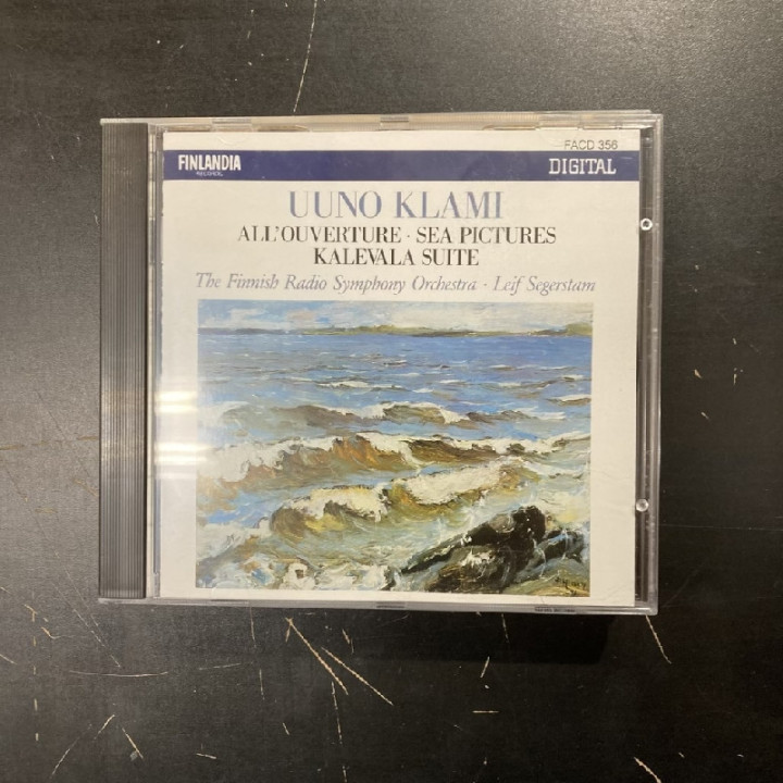 Klami - All'ouverture / Sea Pictures / Kalevala Suite CD (M-/M-) -klassinen-