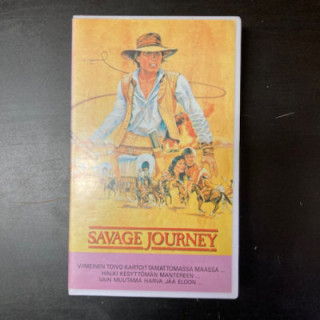 Savage Journey VHS (VG+/M-) -western-
