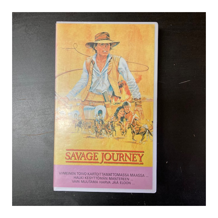 Savage Journey VHS (VG+/M-) -western-