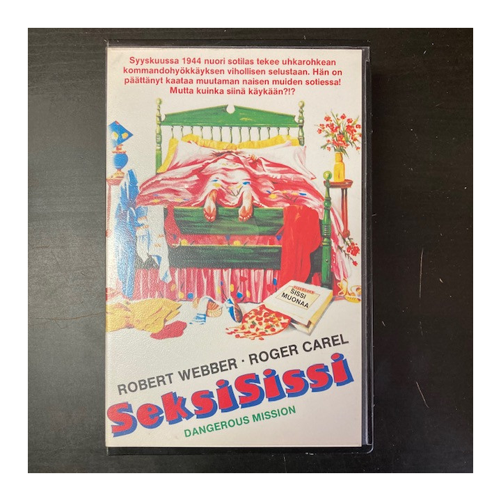 Seksisissi VHS (VG+/M-) -komedia/sota-