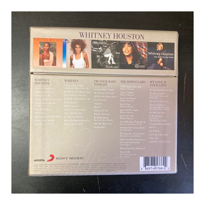 Whitney Houston - The Collection 5CD (M-/M-) -r&b-