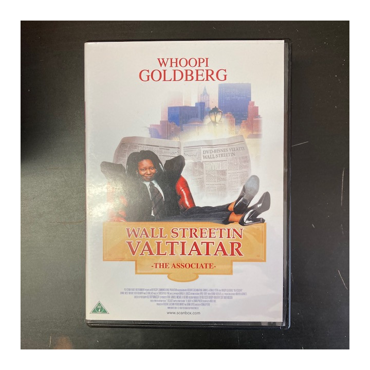 Wall Streetin valtiatar DVD (VG+/M-) -komedia-