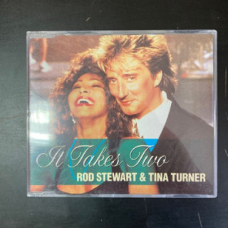 Rod Stewart & Tina Turner - It Takes Two CDS (VG/M-) -pop rock-