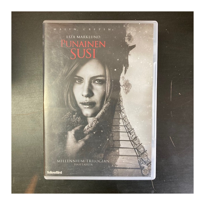 Liza Marklund - Punainen susi DVD (VG/M-) -jännitys/draama-