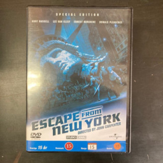 Pako New Yorkista DVD (VG+/M-) -toiminta/sci-fi-
