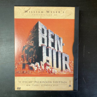 Ben-Hur (1959) DVD (VG+/VG+) -seikkailu/draama-