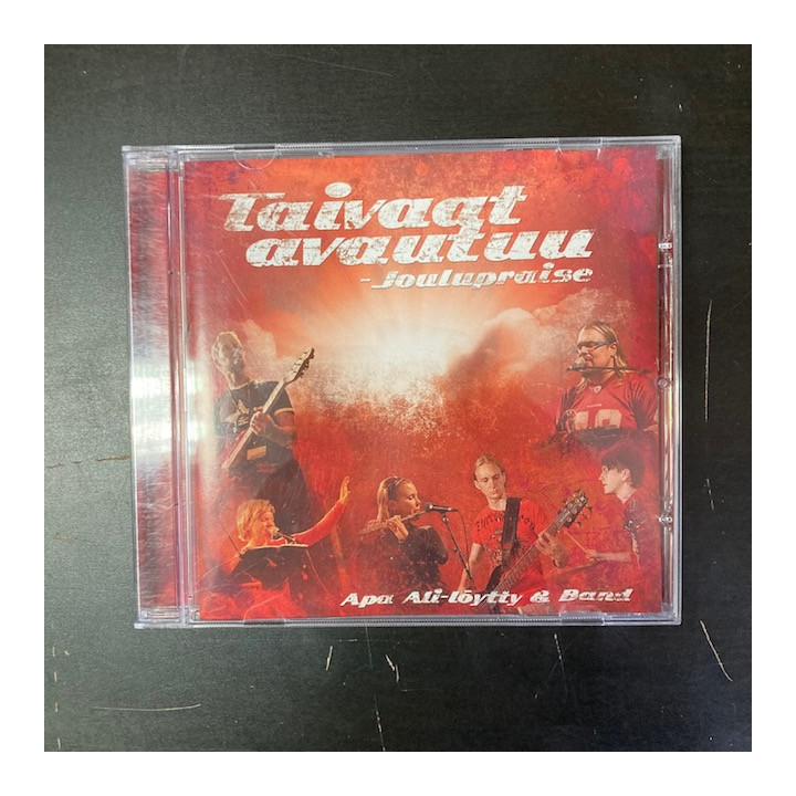 Apa Ali-Löytty & Band - Taivaat avautuu (Joulupraise) CD (M-/VG) -gospel-