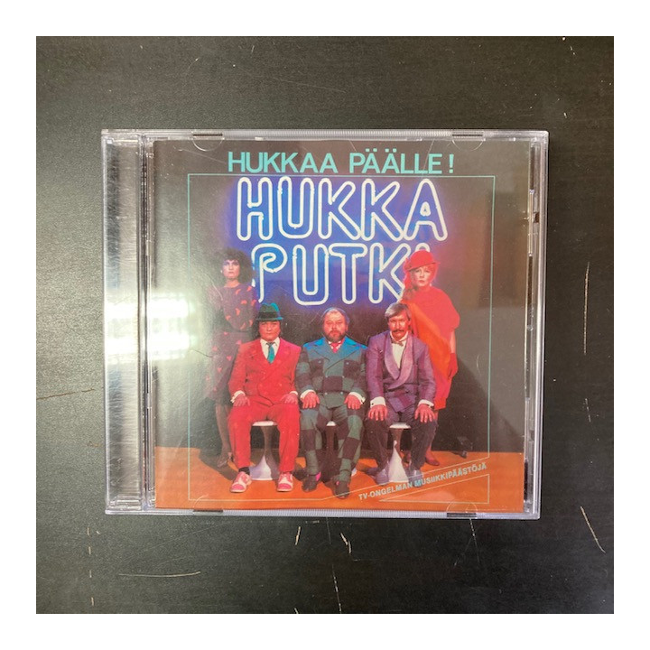 Hukkaputki - Hukkaa päälle! CD (VG+/VG+) -huumorimusiikki-