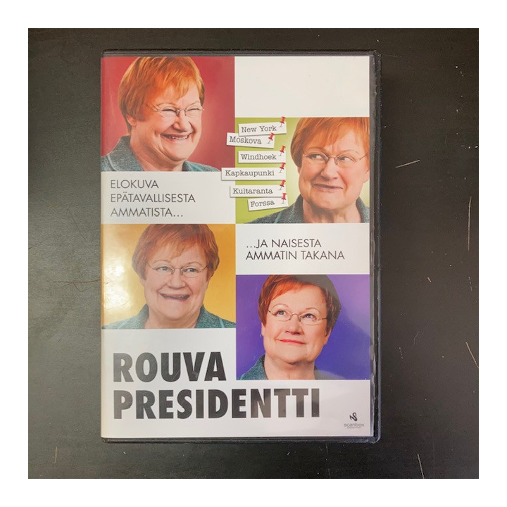 Rouva presidentti DVD (VG/M-) -dokumentti-