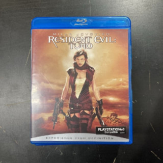 Resident Evil - Tuho Blu-ray (M-/M-) -toiminta/sci-fi-