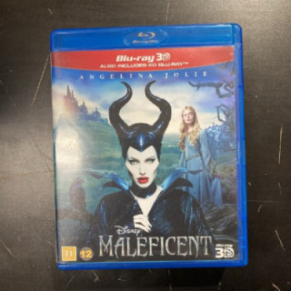Maleficent - pahatar Blu-ray 3D+Blu-ray (M-/M-) -seikkailu-